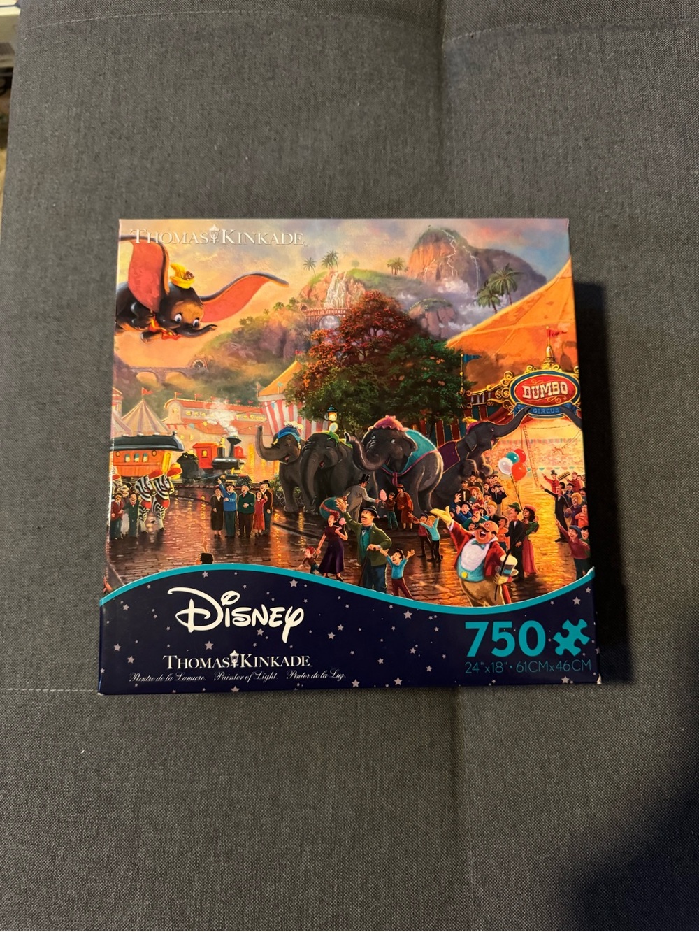 Disney Thomas Kinkade Dumbo 750-Piece Jigsaw Puzzle